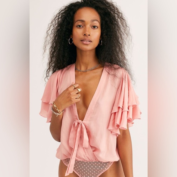 Free People Call Me Later bodysuit - Picture 1 of 6